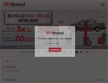 Tablet Screenshot of newland.com.br